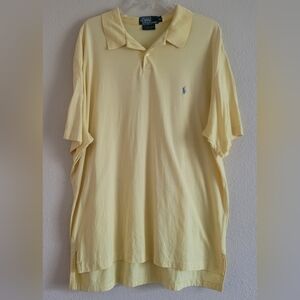 Polo by Ralph Lauren Sz XL Men’s Light Yellow Classic Polo
